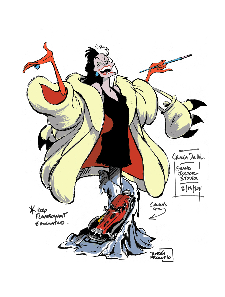 Cruella De Vil Grand Jester Collection